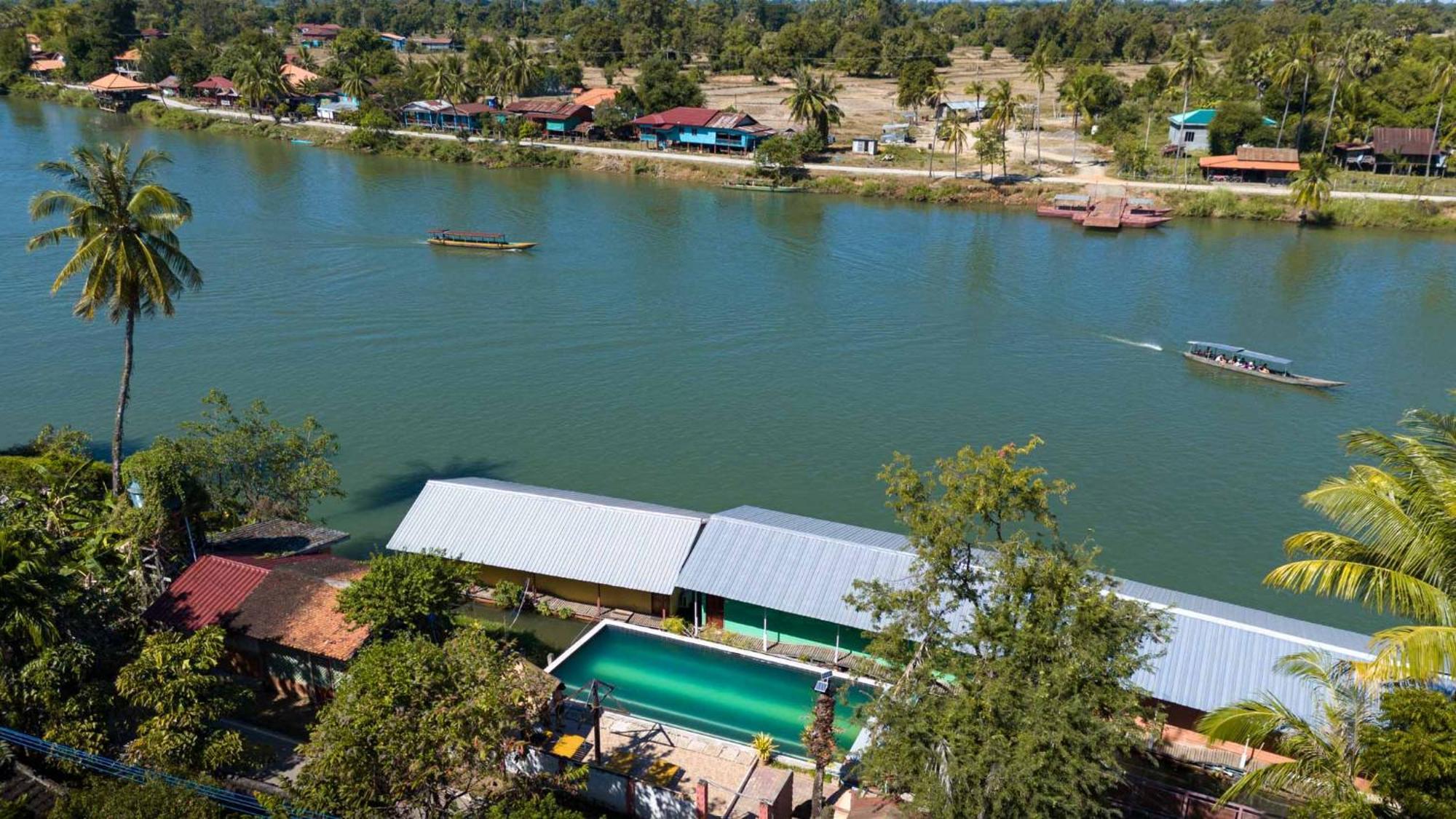 Sala Done Khone Hotel Ban Khon Экстерьер фото